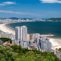 Vista panorâmica da cidade de Santos